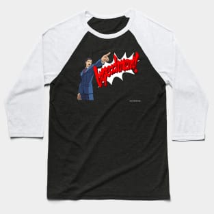 Phoenix Wright Resists! Baseball T-Shirt